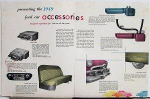 1949 Ford News Magazine New Models in Showrooms Accessories & Servicing