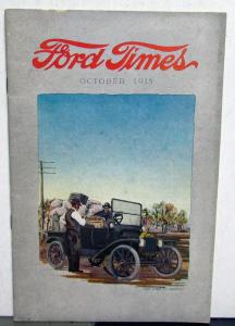 1915 Ford Times October Original Mailer Model T