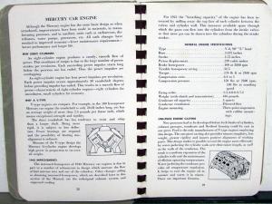 1942 Lincoln Mercury Dealer Salesmans Pocket Reference Manual Data Facts Book