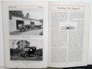 1916 Ford Times March Original Mailer Model T