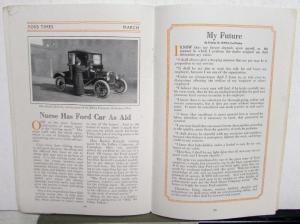 1916 Ford Times March Original Mailer Model T