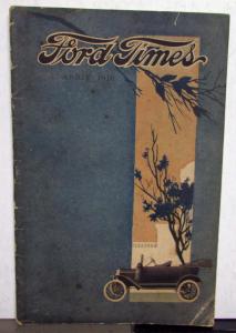 1916 Ford Times April Original Mailer Model T