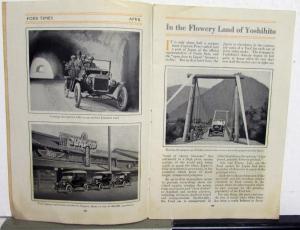 1916 Ford Times April Original Mailer Model T