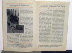 1916 Ford Times April Original Mailer Model T