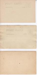 1908-1927 Ford Model T Cars Set of 4 Vintage Postcards