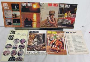 1974 Ford Times Jan Feb April June July Aug Sept Nov Torino Mustang II Maverick