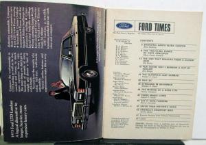 1974 Ford Times Jan Feb April June July Aug Sept Nov Torino Mustang II Maverick