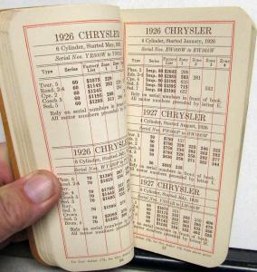 1930 Brownbook Publishers Used Car Truck Valuations Chevy Ford Chrysler Pontiac