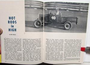 1947 Ford Times July Issue Hot Rods Original