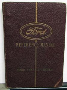 1939 Ford Car & Truck Salesmans Reference Manual Facts Data Book Mercury Lincoln