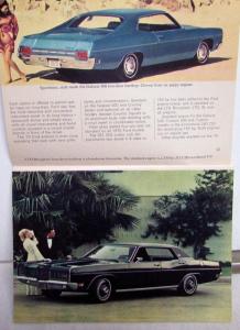 1969 Ford Times October Galaxie LTD Torino Cobra Custom 500 Mustang