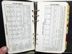 1954 Ford Truck Dealer Sales Handbook Facts Data Book Pickup F Series Bus HD