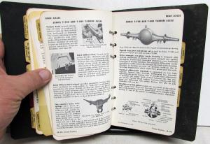 1954 Ford Truck Dealer Sales Handbook Facts Data Book Pickup F Series Bus HD