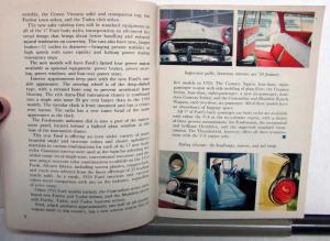 1954 Ford Times December Issue Original V8 Sunliner