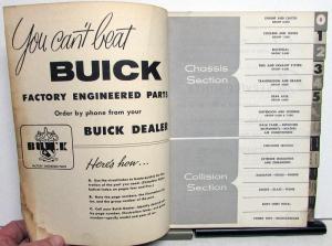 1946 to 1955 Buick Wholesale Parts Guide Book 47 48 49 50 51 52 53 54 Original