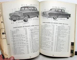 1946 to 1955 Buick Wholesale Parts Guide Book 47 48 49 50 51 52 53 54 Original