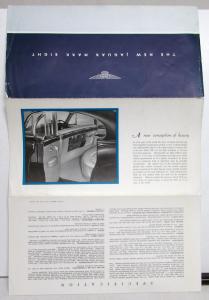 1957 Jaguar Mark Eight Dealer Sales Brochure English Text Original