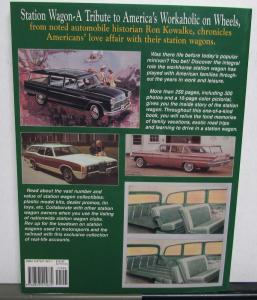 Station Wagon History Woody Wagon Packard Ford Chevrolet Olds Buick AMC Edsel