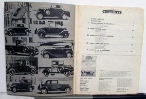 Ford In The Thirties Reference Book Petersen Publishing