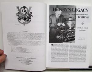 1932 To 1953 Flathead The V8 Album Produced By Early Ford V8 Club Of America