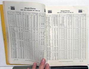 1928 Thru 1955 Ford Parts & Accessories Wholesale Trade Net Price List Book