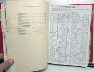 1953-1962 Chevy Cadillac Ford Mopar Hollander Parts Interchange Book Car Truck