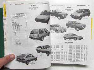 1949-1988 Foreign Car Hollander Parts Interchange Book Car Truck VW Mercedes BMW