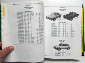 1949-1988 Foreign Car Hollander Parts Interchange Book Car Truck VW Mercedes BMW
