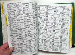 1949-1988 Foreign Car Hollander Parts Interchange Book Car Truck VW Mercedes BMW