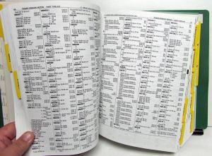1949-1988 Foreign Car Hollander Parts Interchange Book Car Truck VW Mercedes BMW