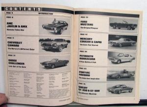 The Complete Book Of Pony Cars Javelin AMX Capri Barracuda Cougar 1964 To 1983