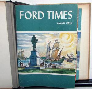 1956 The Ford Times March April May June July Aug Sept Original