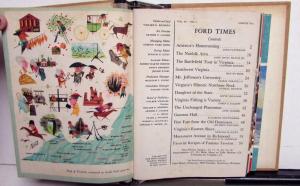 1956 The Ford Times March April May June July Aug Sept Original