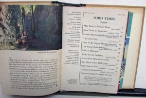 1956 The Ford Times March April May June July Aug Sept Original