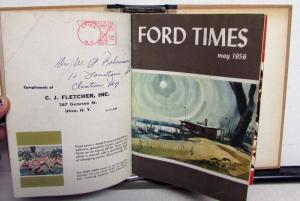 1956 The Ford Times March April May June July Aug Sept Original