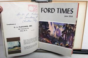 1956 The Ford Times March April May June July Aug Sept Original