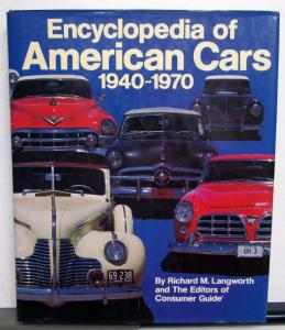 1940  To 1970 American Cars Allstate Bantam AMC Checker Excalibur Edsel DeSoto