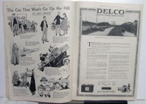 1915 Colliers The National Weekly Section Two Auto Section Dodge Metz 25 Touring