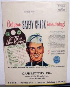 1954 Dodge News Vol 19 No 4 Dodge Wins Mobilgas Economy Run Indy 500 Pace Car