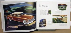 1953 Chrysler New Yorker Prestige Original Color Sales Brochure