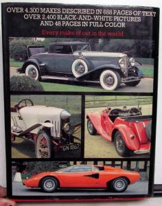 The New Encyclopedia Of MotorCars 1885 To The Present (1982) Elcar Ferrari Tiley