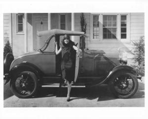 1928 Ford Model A Sport Coupe Press Photo 0470