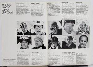 1968 Pontiac Firebird 400 Amazing American US Alpine Ski Team Magazine