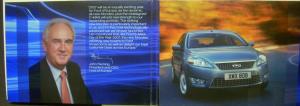 2007 Ford Geneva Auto Show Press Media Kit Mondeo C-Max Focus S-Max