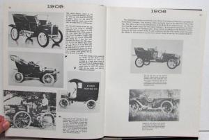 1903 To 1970 Illustrated History Of Ford Runabout 999 Model A Model T Roadster