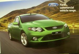 2008 Ford Falcon Ute Ranger Transit Australian Sales Brochure Right Hand Drive