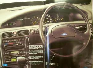 1994 Ford Telstar Australian Market Right Hand Drive Sales Brochure