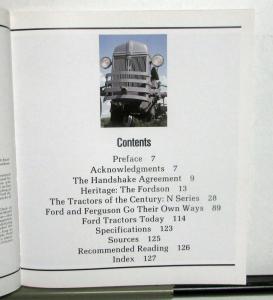 1914 To 1954 Ford Tractors N Series Fordson Ferguson