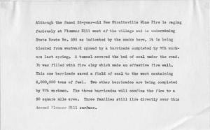 1937 Ford Sedan Press Photo and Release 0508 - New Straitsville Mine Fire