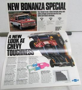 1976 Chevrolet Truck Dealer Brochure Mailer New Pickup Models & LUV Intro CK 10